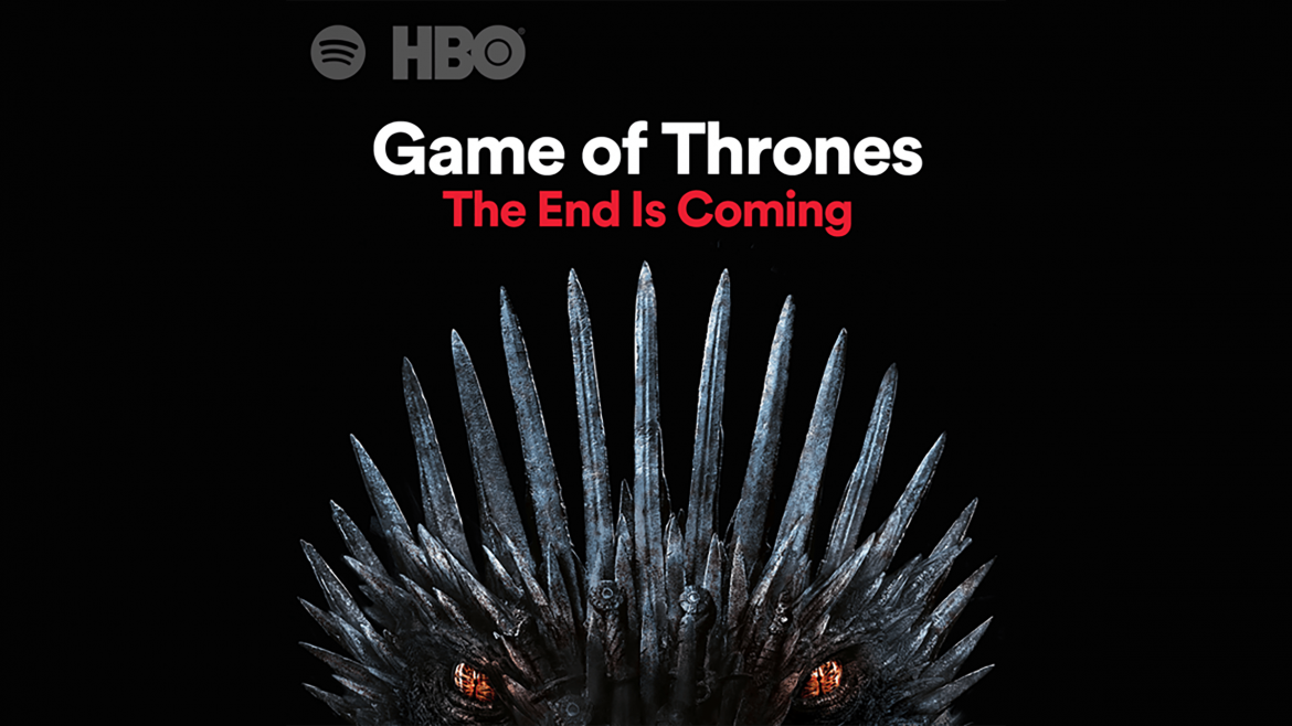 game of thrones spotify playlist the end is coming
